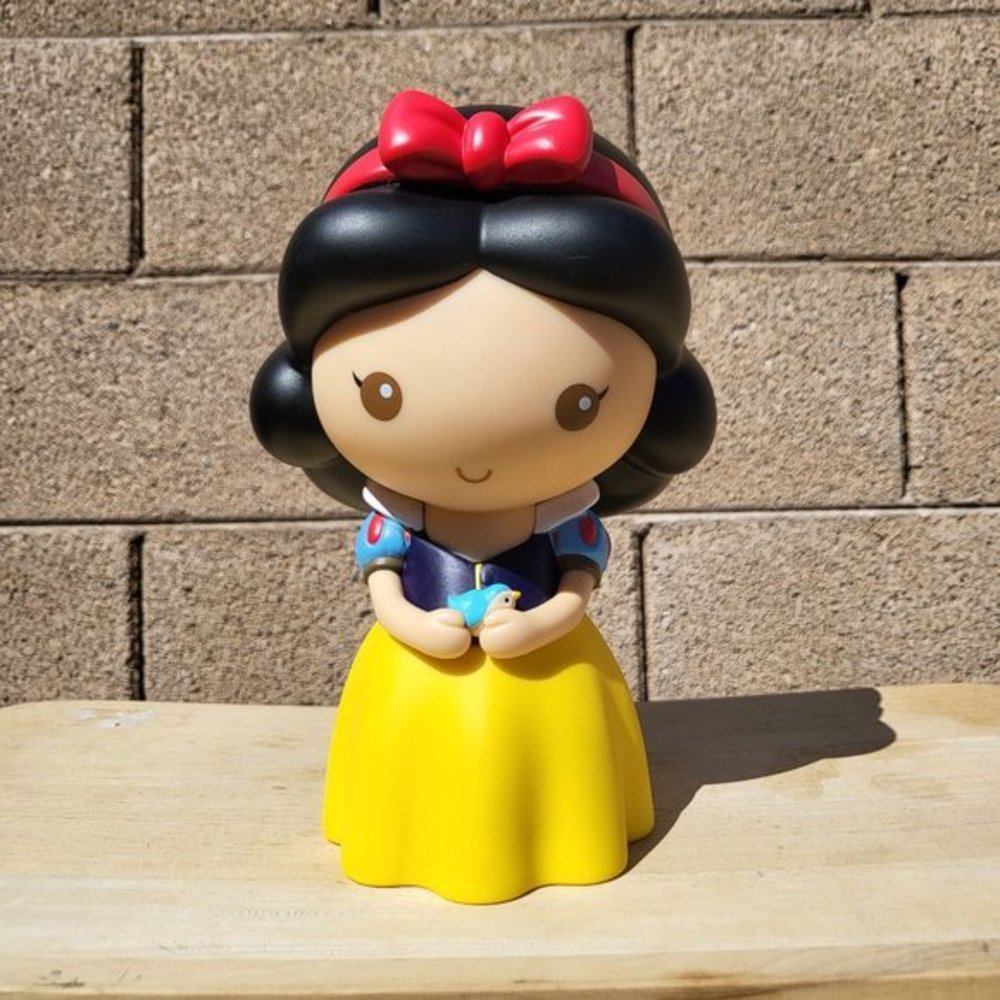 Disney Baby Snow White Standing PVC Figural Coin Bank 8in. x 5 in.